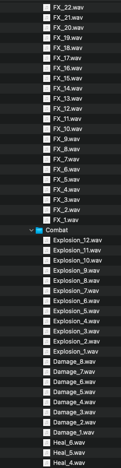 RPG Arcade Sound Effects