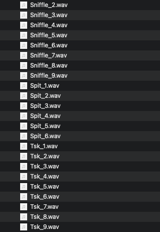 Human Sound Effects