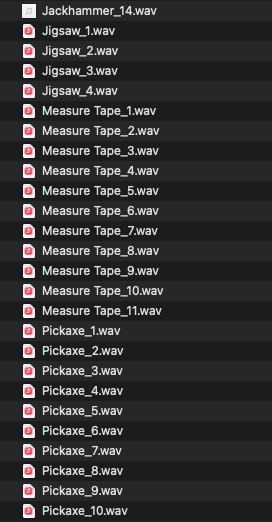 Construction Sound Effects