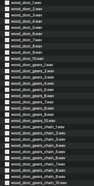 Large Door Sound Effects