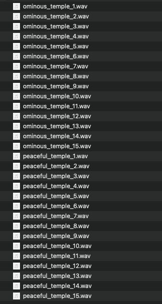 Temple Ambience