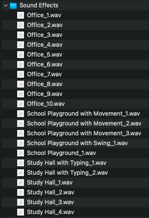 School and Office Ambience