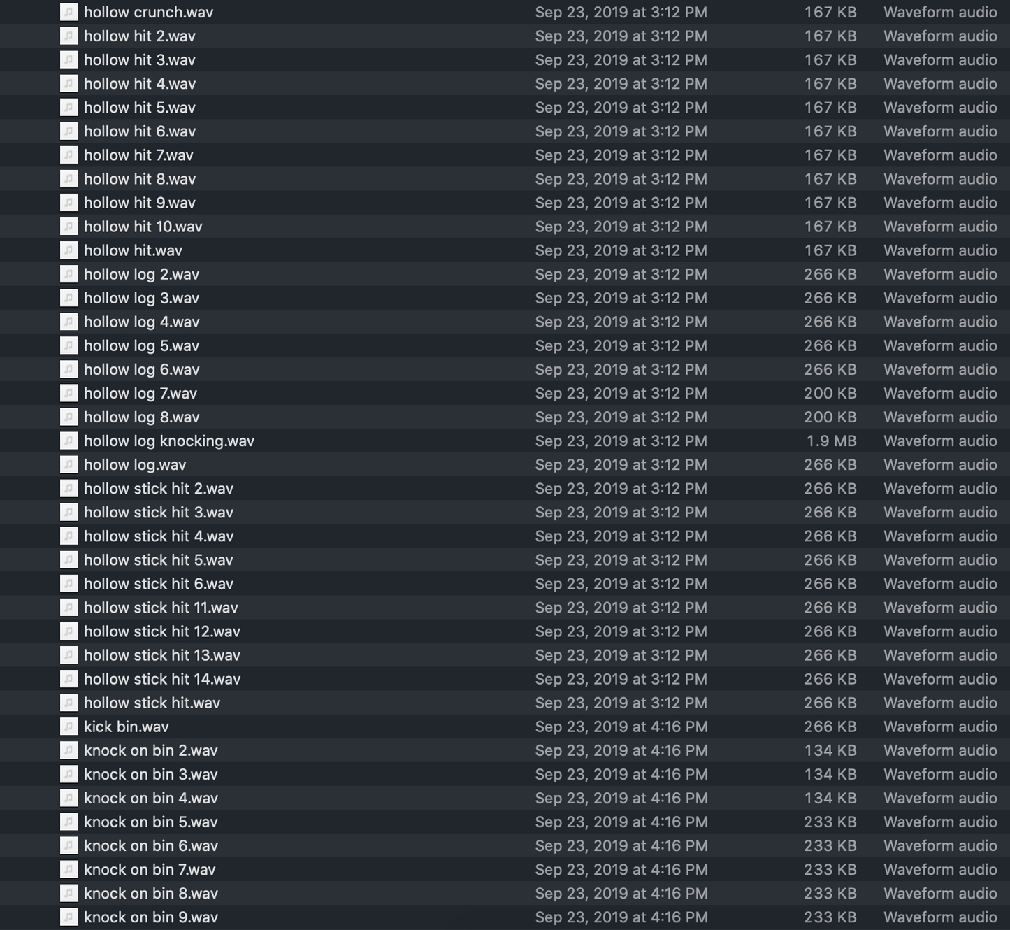 Foley Sound Effects Pack