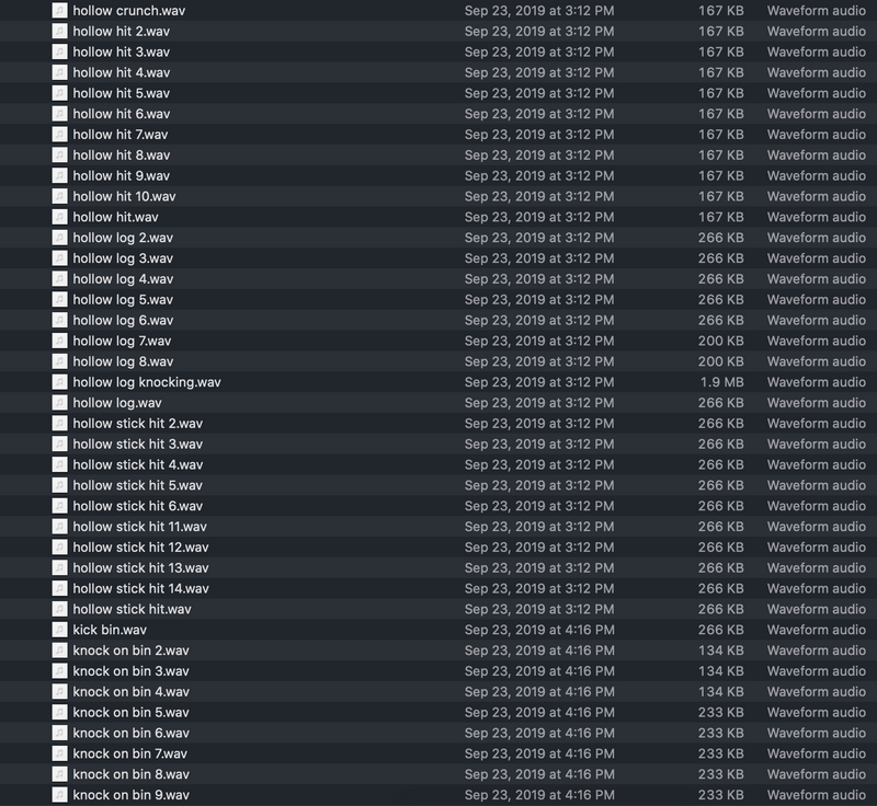 Foley Sound Effects Pack