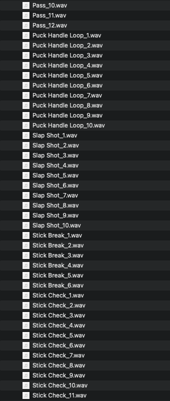 Hockey Sound Effects