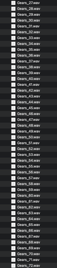 Mechanical Sound Effects