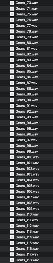 Mechanical Sound Effects