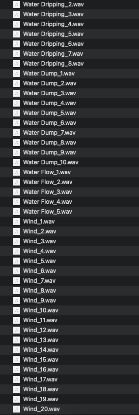 Elemental Sound Effects