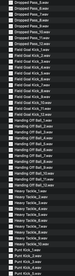 Football Sound Effects