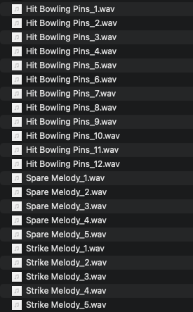 Bowling Sound Effects