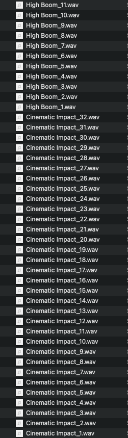 Impact Sound Effects 3