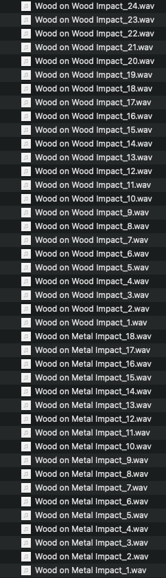 Impact Sound Effects 3