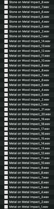 Impact Sound Effects 3