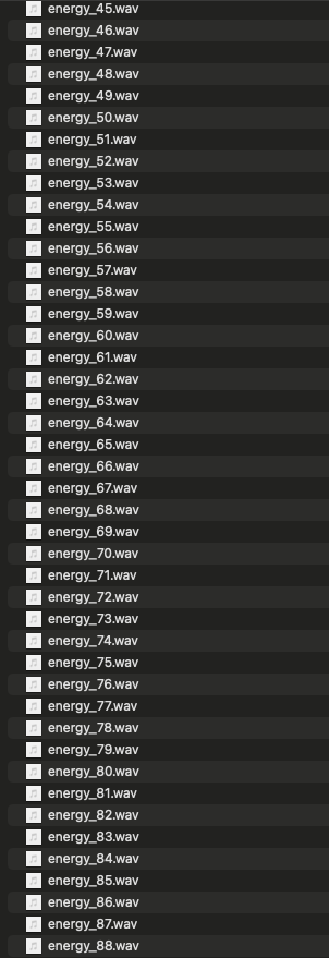 Energy Sound Effects