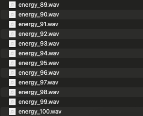 Energy Sound Effects
