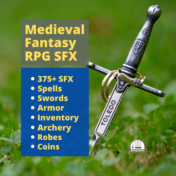 Medieval Fantasy RPG Sound Effects Pack