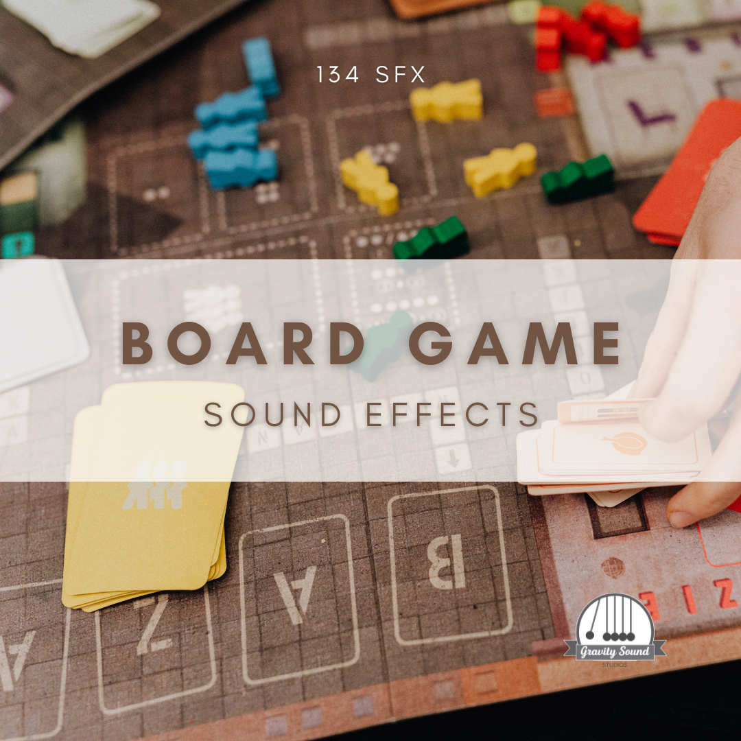 Computer Game Sound Board Game Sound Effects – Gravity Sound Studio